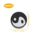 thumbnail image 3 of 100 cuentas espaciadoras sueltas Tai Chi Yin Yang para hacer joyas DIY, 3 of 6