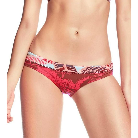Maaji Women's Standard Hipster Cut Bikini Bottom Swimsuit, Carioca Valley, Small