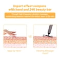 thumbnail image 3 of Masajeador facial SIXIUMIE Beauty Bar dorado en forma de T impermeable, 3 of 6