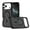 Black, variant on Allytechgroup Magnetic Case for iPhone 15, Support Wireless Charging Lightweight Shock-Resistant Non-Slip Rugged Shockproof Protectiive Bumper for Women Men, Purple