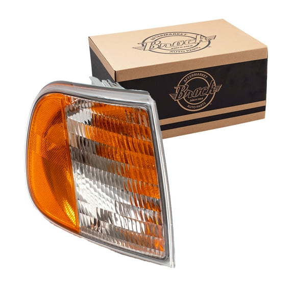 Park/Signal/Side Marker for 1997-2002 Expedition From 6/96 XL/XLT/Lariat/King Ranch for 1997-2003 F-150 for 1997-1999 F-250 F75Z13200AC Right FO2551118
