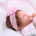thumbnail image 4 of Poupées Bébé Reborn Réalistes Corps Souple 19 Pouces Nouveau-Né Réaliste Poupées Bébé Réalistes Cadeaux/jouets pour Collection et Enfants 3+ A6, 4 of 5