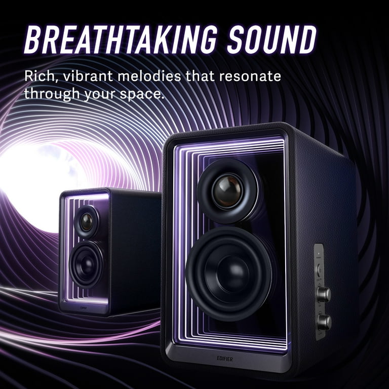 Edifier QR65 Bluetooth5.3 ブラック Edifier QR65 Bluetooth Studio Control Stereo Active Monitor