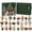#01, variant on Christmas Tree Shaped Advent Calendar, 24-Day Holiday Countdown Wall Hanging with Festive Ornament Pieces, Decorate-the-Tree Christmas Calendar for Wall and Home Display