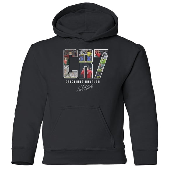 Sudadera con capucha juvenil Cup & Branch homenaje a Ronaldo, talla L