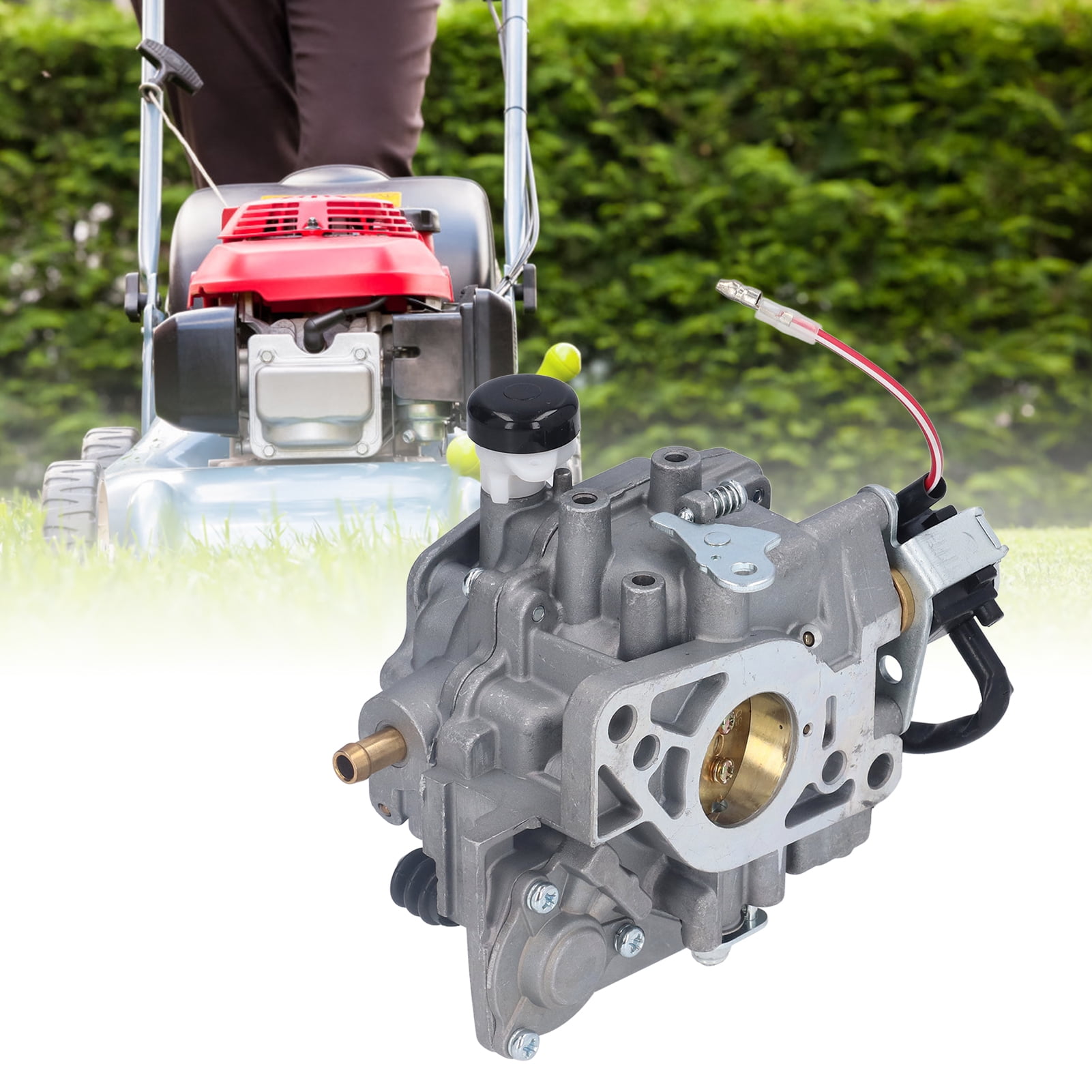 Rupoun 2485359 2485359s Lawn Mower Carburetor Kit Aluminum Replacement for Kohler Ch620 Ch22 Ch680 19-23hp Engine Parts (5.9 inches / 15 cm)