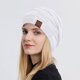 thumbnail image 3 of Sombreros de invierno para mujer, gorro de lana cálido, gorro de punto de oso para mujer, gorro de mujer, 3 of 3