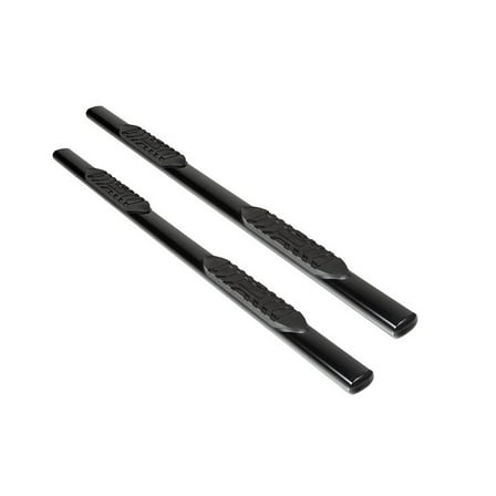 Ionic by RealTruck 5" Black Nerf Bars Compatible with 2019-2022 Chevrolet Silverado/GMC Sierra New Body Regular Cab