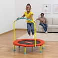 thumbnail image 4 of Open Box Fisher-Price WonderJump 36" Round Indoor Mini Trampoline, Multicolor, 4 of 11