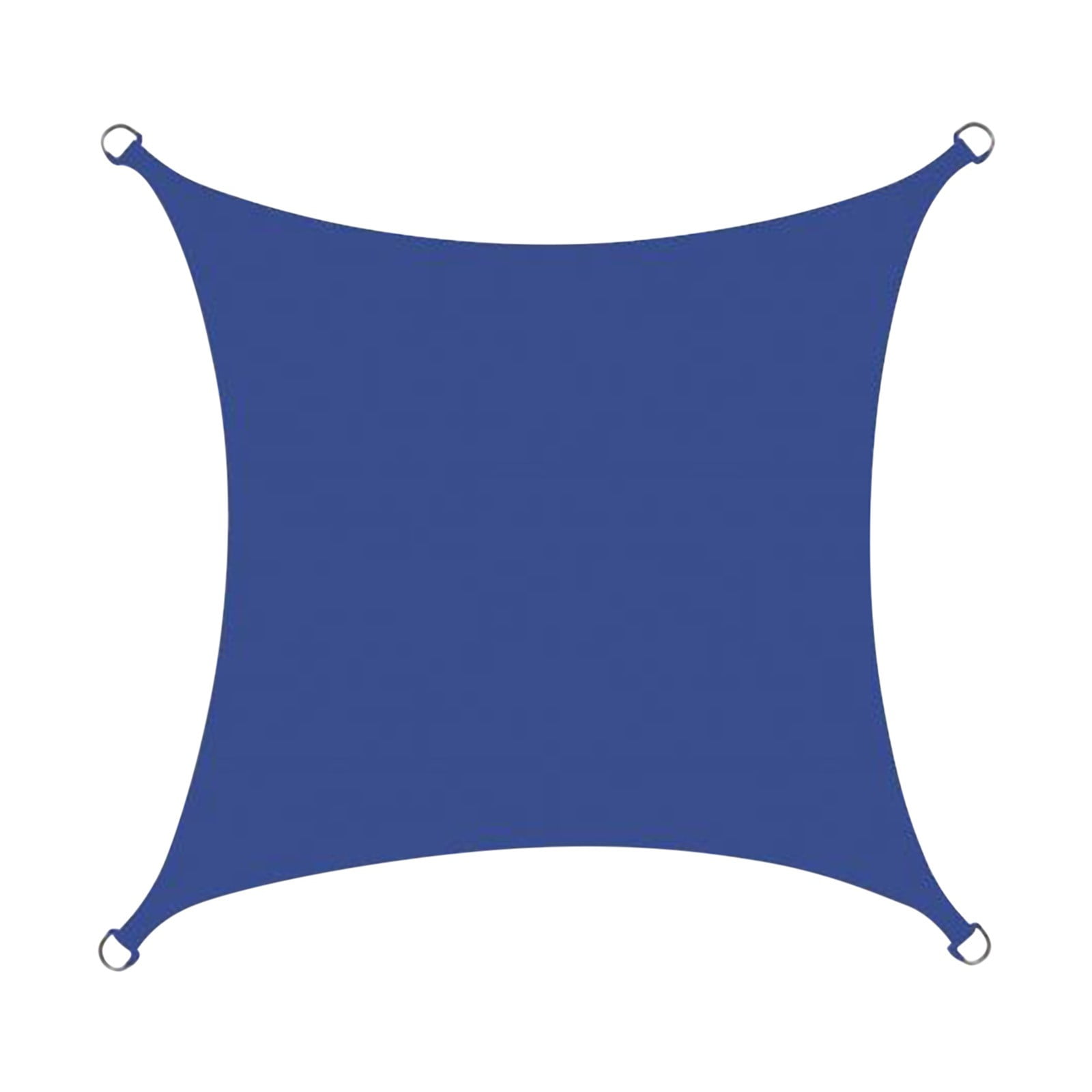 HBBKVI Sun Shade Cloth 79" × 79", Awning for Outdoor Swimming Pool Garden, UV Protection Sun Shade Sail Blue