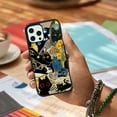 thumbnail image 4 of Kawaii Black Cat for iPhone 13 Pro Max Case, Cute Aesthetic Artistic Puzzle Shock-Absorbent Protective,Black, 4 of 6