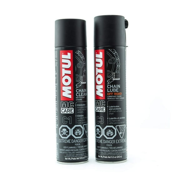 Motul 103243 C1 Chain Cleaner (Chain Cleaner plus Chain Lube)