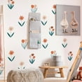thumbnail image 4 of Flowers Wall Stickers, Creative Peel and Stick Vintage Bohemian Floral Art Decor,Removable DIY Vintage Sticker for Kids Bedroom Living Room Nursery Kitchen, 4 of 8