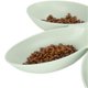 thumbnail image 2 of Cat Bowls FoodGrade Flower Petals Shaped 6 Grids Pet Feeding Bowl for Food and Water(Green ), 2 of 4