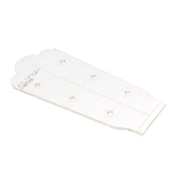 Plantilla de modelado Yuyangstore de clavijero de guitarra DIY 180x67x4mm