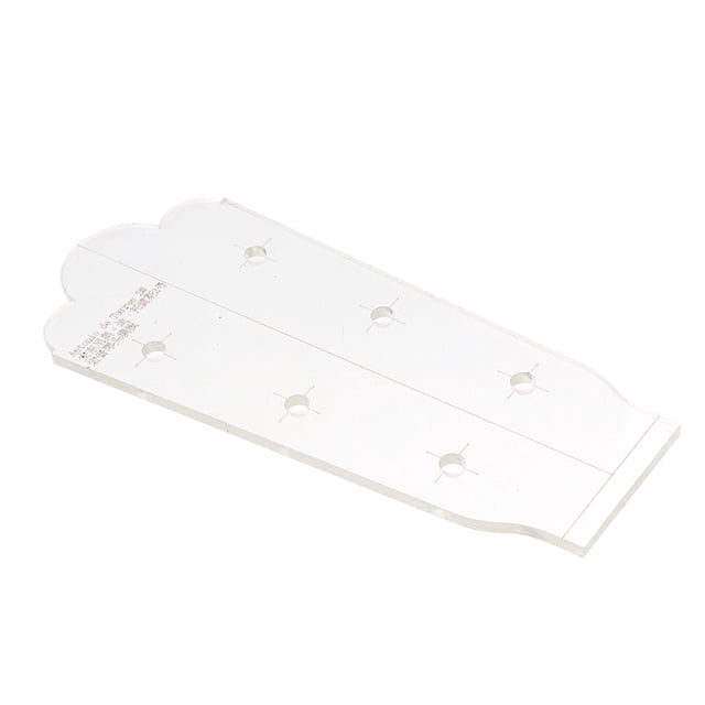 Plantilla de modelado Yuyangstore de clavijero de guitarra DIY 180x67x4mm