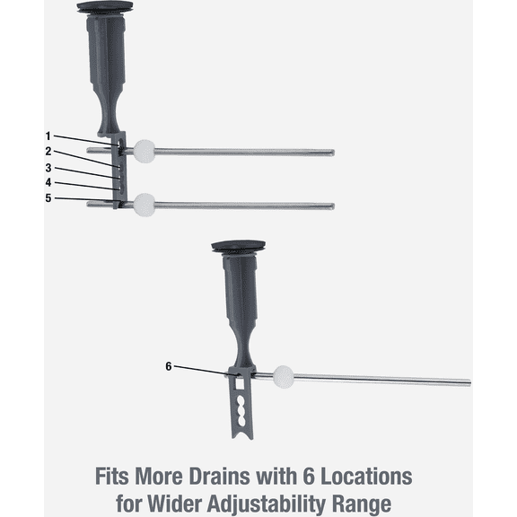 Danco Universal Pop-Up Drain Stopper - Pack of 2