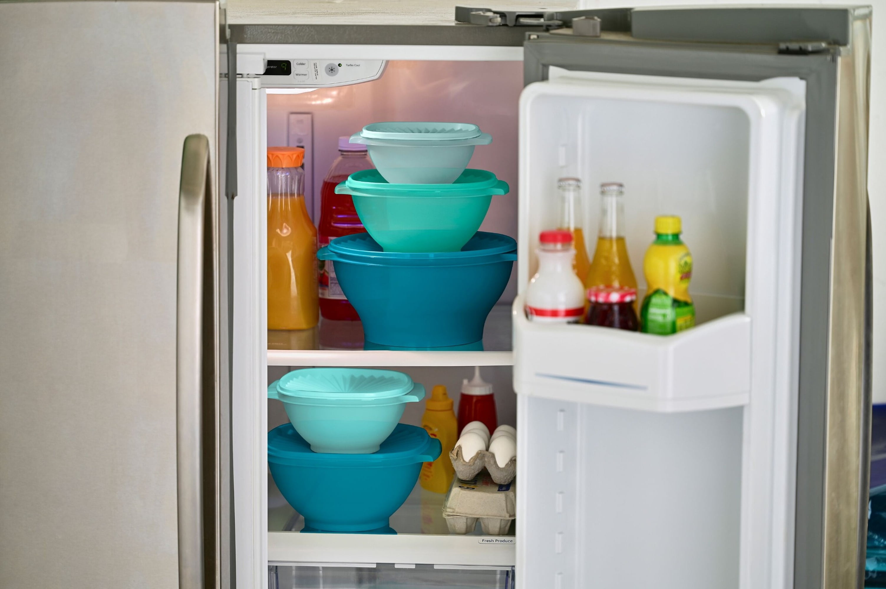Tupperware Heritage Food Storage Containers with Lids, Green (10 Count)