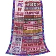 thumbnail image 3 of Yibo Christmas Birthday Gifts Blanket Flannel Soft and Comfortable Anti-static Bed Sofa Blanket, 3 of 9