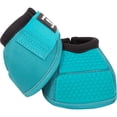 thumbnail image 2 of Classic Equine Flexion No Turn Bell Boot Aqua LARGE, 2 of 4