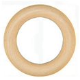 thumbnail image 2 of 50 Pcs Natural Wood Rings 70mm Unfinished Macrame Wooden Ring Wood Circles for DIY Craft Ring Pendant Jewelry Making, 2 of 5