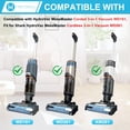 thumbnail image 2 of Kit de rodillos y filtros para Shark HydroVac MessMaster WD161, 2 of 6