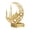 B, variant on B Islamic Crescent Shape Candlestick Gold Metal For Ramadan Eid Home Decor Centerpiece
