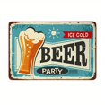 thumbnail image 1 of 1pc, Vintage Drinks Metal Tin Sign, Metal Wall Art Decor, Tin Sign For Coffee Bar Sign, Wall Art Gift, Home Decor, 8 * 12 Inch, 1 of 5