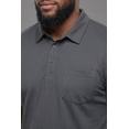 thumbnail image 2 of KingSize Men's Big & Tall Heavyweight Jersey Polo Shirt, 2 of 6