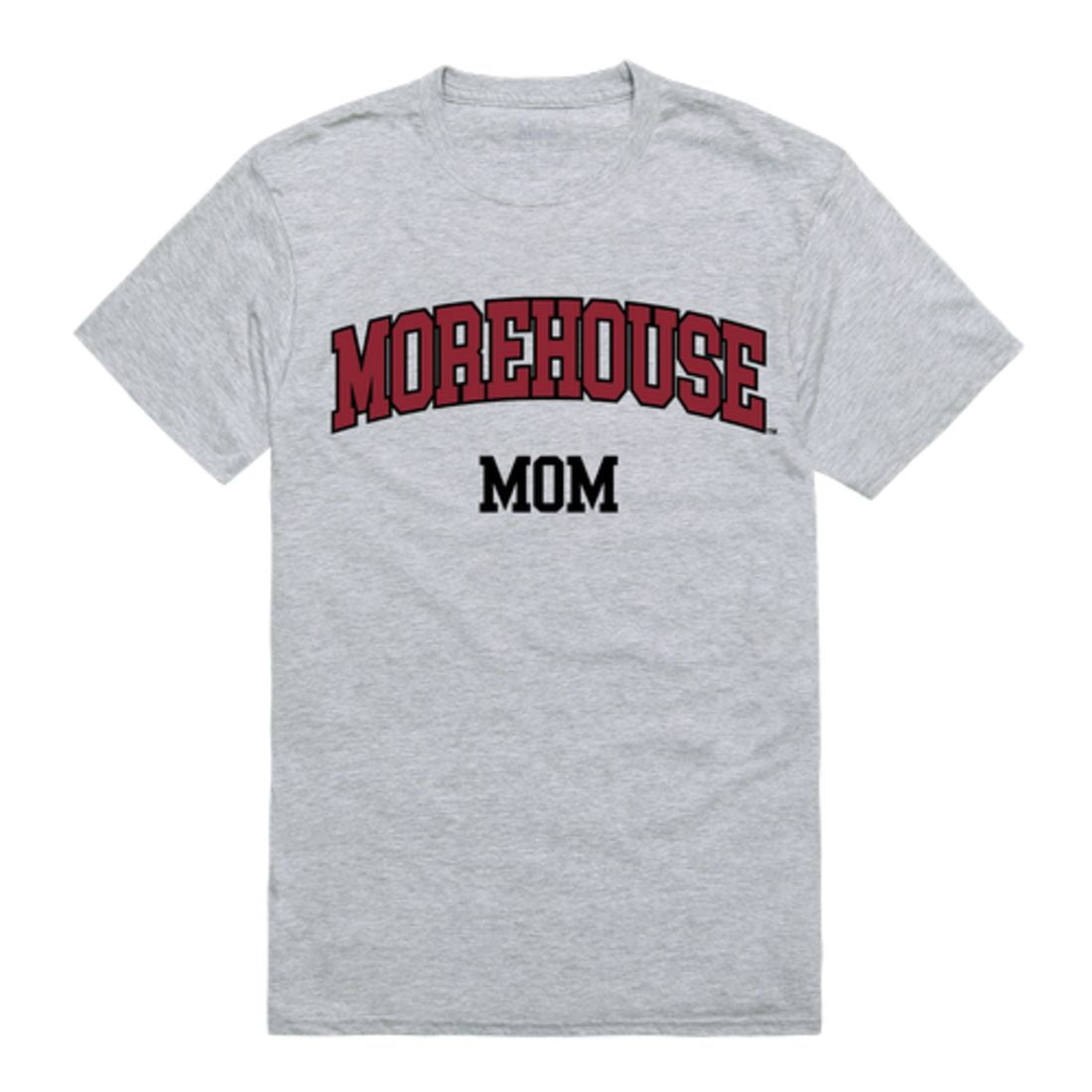 Morehouse College Maroon Tigers College Mom Womens TShirt Heather Grey Small