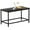 Small-31.5 x 15.7 x 17.7, variant on Small Black Coffee Table Modern Minimalist Center Table for Living Room, 31.5 x 15. x 17., Easy Assembly