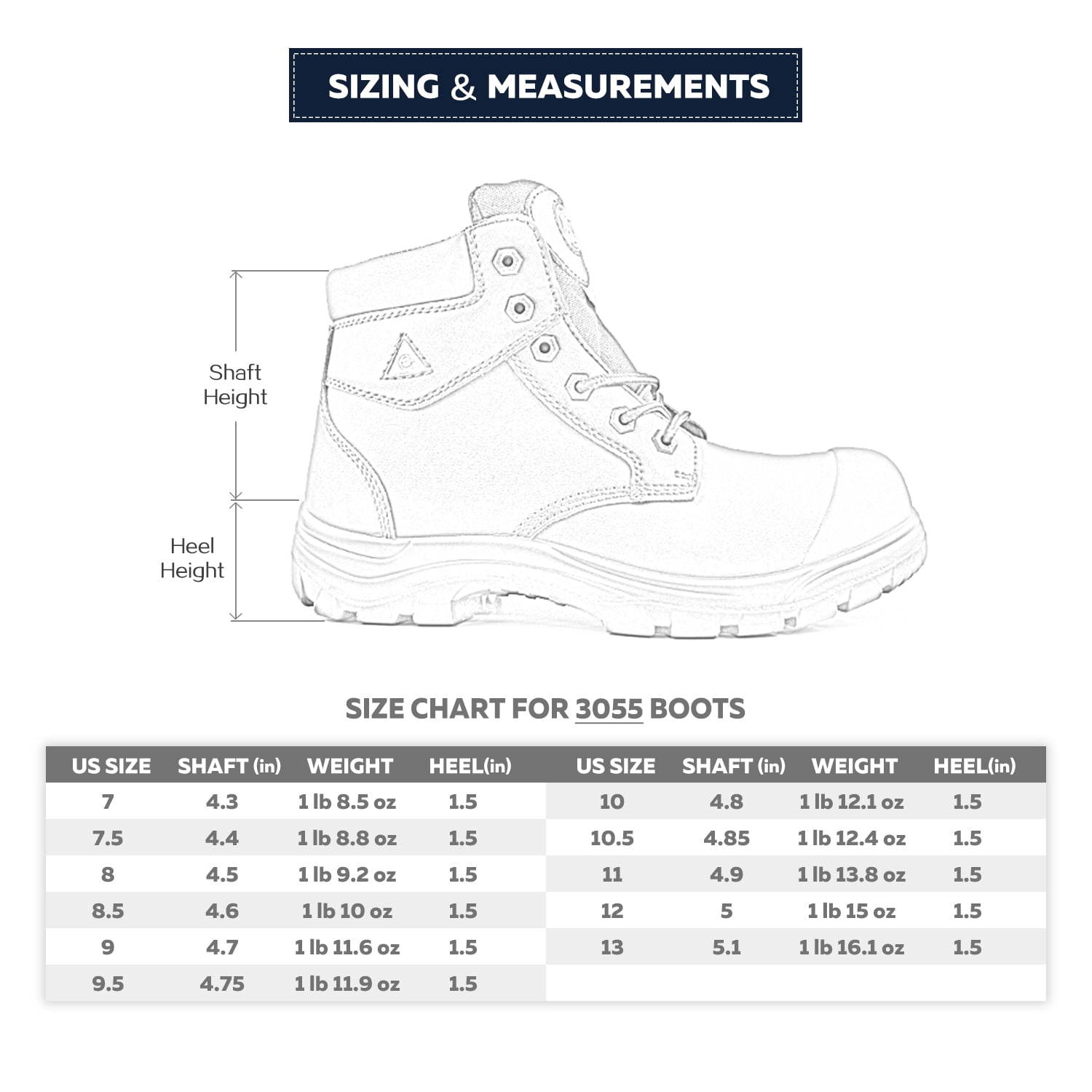 6 safety boots