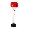 thumbnail image 4 of WEUVEB 1 Set Basketball Rack for Kids with Red Metal Indoor Outdoor Exercise, 4 of 8