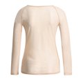 thumbnail image 7 of BLVB Women's Basic Long Sleeves Mesh Tops Slim See Through T Shirts Blouse Clubwear Going out Tops for Women, 7 of 7