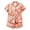 Orange, variant on Gunia Halloween Pajamas For Kids Girls 2 Piece Spring Fall Casual Lapel Button Up Short Sleeve Tops And Shorts Home Wear Pjs Sleepwear Light Yellow 9-10 Years