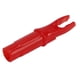 thumbnail image 2 of M Buder 100 Piezas Culatines de Flecha de Plástico Inserción 6.2mm Repuesto Arco Tiro Deportivo Accesorios Color Rojo Precisión, 2 of 9