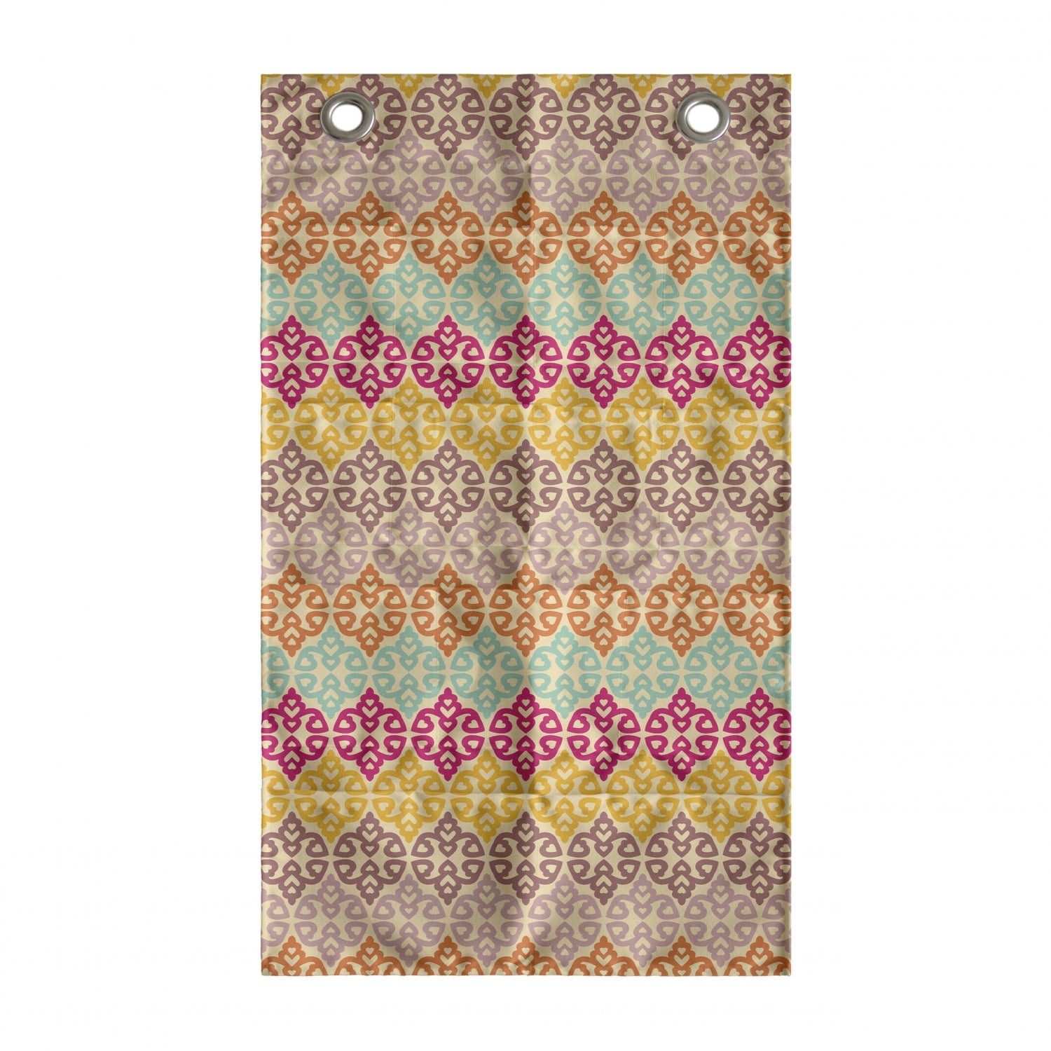 Ethnic Hanging Pocket Organizer, Pattern of Colorful Motifs Ornamental