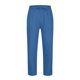thumbnail image 3 of Pantalones largos para hombre, informales, con cintura elástica, bolsillos, de algodón y lino, de poliéster, 3 of 5