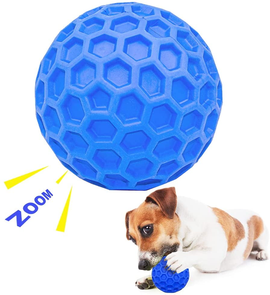 ISENVO Squeaky Dog Ball,Squeaky Dog Toys, Durable Dog Chew Ball, Dog