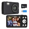 thumbnail image 3 of Cámara Digital Para Niño Fhd 1080p Video Audio Webcam 32gb Eo Safe Imports Color Negro, 3 of 5