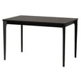 thumbnail image 3 of Baxton Studio Dannon Cream Fabric and Black Finished Wood 5-Piece Dining Set, 3 of 9
