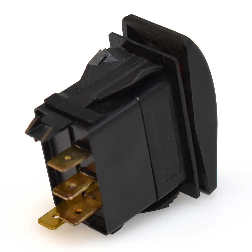 Carling On/Off/On Contura III Boat Rocker Switch | Ctsy Lts 4 Spade 12V