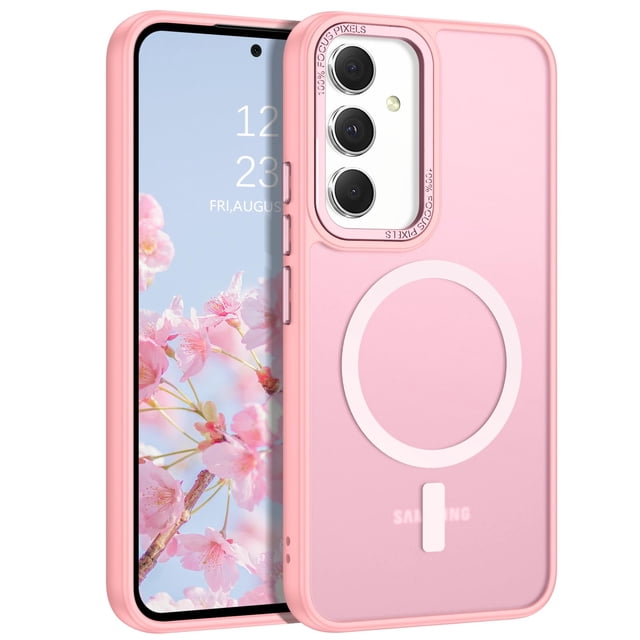 Funda para teléfono móvil GUAGUA Galaxy A54 MagSafe Pink 6.4"