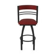 thumbnail image 5 of 860 Hunter 30" Swivel Bar Stool with Black Wrinkle Finish and Graph Ruby Seat and Back, 5 of 5