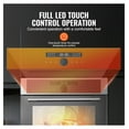 thumbnail image 6 of 24" Electric Wall Oven, 2.68 Cu.Ft Built-in Oven with 16 Cooking Functions, 3150W Convection Oven with Timer & Self Clean, Baking Rack & Tray for Kitchen, 6 of 7