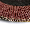 thumbnail image 3 of 7 pulgadas 1pc Flap disco 180 * 22 mm Muelas Discos de lijado de grano 60 for amoladora angular Pulido de metal Madera y Plástico, 3 of 5
