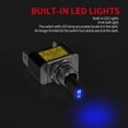 thumbnail image 3 of 1 Pair Of 12v/30a Led Toggle Switch with Led Light Spst Rocker Type Design Convenient On Off Car Modification Accessories, 3 of 7