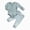 Blue, variant on XZNPDUCQ 0-3 Months Unisex Baby Babys Long Sleeve Pants Casual Romper Jumpsuit Playsuits Outfits Sleep & Play One-Piece Bodysuit,A44-Blue