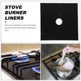 thumbnail image 3 of FUTUREORYY 4Pcs Fiberglass Gas Burner Liners Heat Resistant Oil Resistant for Cooking, 3 of 6