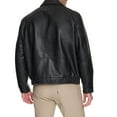 thumbnail image 2 of Big & Tall Dockers® Faux Leather James Dean Bomber Jacket Color: Brown Size: 2XB, 2 of 4